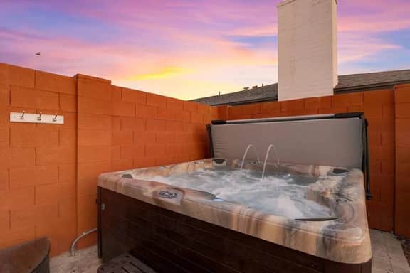 Private Pool, Hot Tub & Fire Pit Backyard